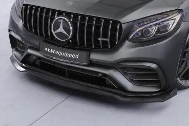 CSR Frontspoiler | Cup-Spoilerlippe mit ABE für Mercedes Benz GLC X253 / C253 CSL896-K Kupfer matt (keine Lackierung erforderlich)