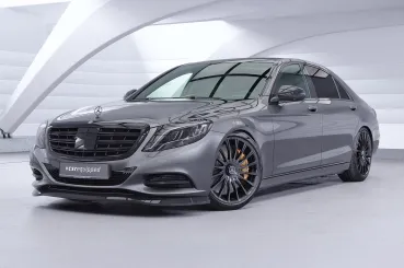 CSR Frontspoiler | Cup-Spoilerlippe mit ABE für Mercedes-Benz S-Klasse W222/V222 CSL318-C Carbon Look Hochglanz (keine Lackierung erforderlich)