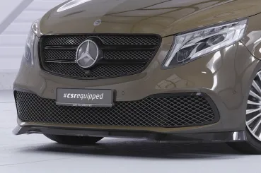 CSR Frontspoiler | Cup-Spoilerlippe mit ABE für Mercedes-Benz V-Klasse 447 / EQV CSL880-K Kupfer matt (keine Lackierung erforderlich)