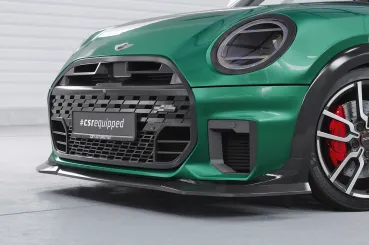 CSR Frontspoiler | Cup-Spoilerlippe mit ABE für Mini Cooper S F66 JCW CSL936-L Lackierung erforderlich (unlackiert)