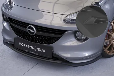 CSR Frontspoiler | Cup-Spoilerlippe mit ABE für Opel Adam S CSL591-L Lackierung erforderlich (unlackiert)