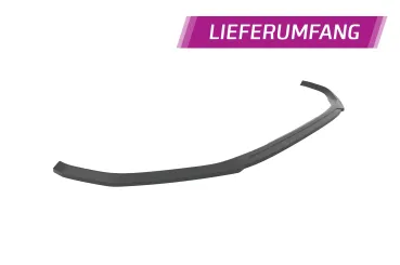 CSR Frontspoiler | Cup-Spoilerlippe mit ABE für Peugeot 3008 (2. Gen) CSL688-S schwarz matt strukturiert (keine Lackierung erforderlich)