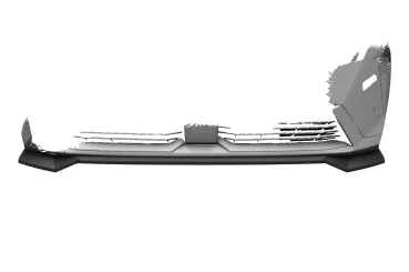 CSR Frontspoiler | Cup-Spoilerlippe mit ABE für Peugeot 3008 (3.Gen) / E-3008 CSL989-L Lackierung erforderlich (unlackiert)