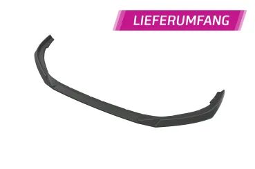 CSR Frontspoiler | Cup-Spoilerlippe mit ABE für Peugeot 508 CSL975-L schwarz matt (Lackierung erforderlich)