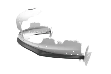 CSR Frontspoiler | Cup-Spoilerlippe mit ABE für Porsche 987 Boxster CSL597-L Lackierung erforderlich (unlackiert)