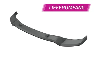CSR Frontspoiler | Cup-Spoilerlippe mit ABE für Porsche Cayenne (Typ 92A) CSL966-S Strukturiert schwarz matt (keine Lackierung erforderlich)