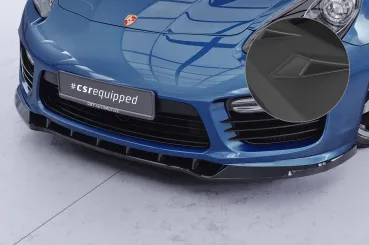 CSR Frontspoiler | Cup-Spoilerlippe mit ABE für Porsche Panamera 1 GTS/Turbo CSL371-L Lackierung erforderlich (unlackiert)