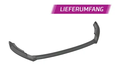 CSR Frontspoiler | Cup-Spoilerlippe mit ABE für Skoda Fabia 3 (Typ NJ) CSL631-L Lackierung erforderlich (unlackiert)