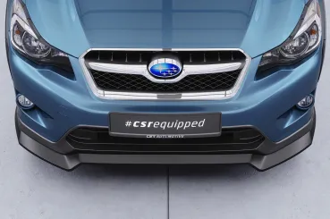 CSR Frontspoiler | Cup-Spoilerlippe mit ABE für Subaru XV Crosstrek CSL920-M Carbon Look matt strukturiert (keine Lackierung erforderlich)