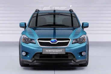 CSR Frontspoiler | Cup-Spoilerlippe mit ABE für Subaru XV Crosstrek CSL920-M Carbon Look matt strukturiert (keine Lackierung erforderlich)