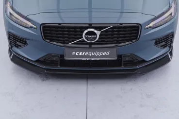 CSR Frontspoiler | Cup-Spoilerlippe mit ABE für Volvo S60 (3.Gen) CSL939-L Lackierung erforderlich (unlackiert)