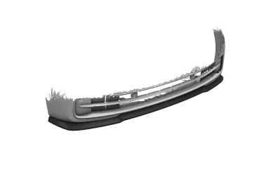 CSR Frontspoiler | Cup-Spoilerlippe mit ABE für VW ID3 CSL528-S schwarz matt strukturiert (keine Lackierung erforderlich)