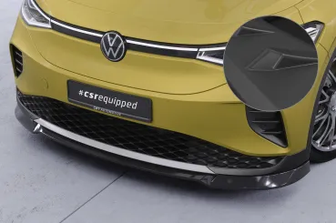 CSR Frontspoiler | Cup-Spoilerlippe mit ABE für VW ID.4 Pure und Pro CSL816-L Lackierung erforderlich (unlackiert)