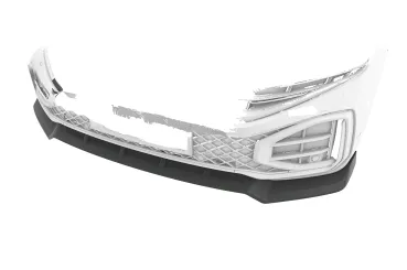 CSR Frontspoiler | Cup-Spoilerlippe mit ABE für VW Touareg 3 (Typ CR) CSL974-L Lackierung erforderlich (unlackiert)