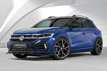 CSR Frontspoiler | Cup-Spoilerlippe mit ABE für VW T-Roc (Typ A1) R CSL923-L Lackierung erforderlich (unlackiert)