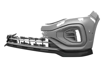 CSR Frontspoiler | Cup-Spoilerlippe mit ABE für VW T-Roc (Typ A1) R CSL923-G Glossy schwarz Hochglanz (keine Lackierung erforderlich)