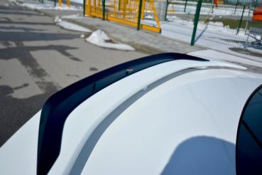 Maxton Design Spoiler CAP für CHEVROLET CAMARO 6TH-GEN. PHASE-I 2SS COUPE schwarz Hochglanz