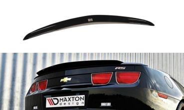 Maxton Design Spoiler CAP für Chevrolet Camaro SS Mk5 schwarz Hochglanz