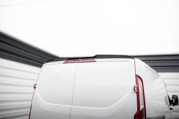 Maxton Design Spoiler CAP für Ford Transit Custom Mk1 schwarz Hochglanz