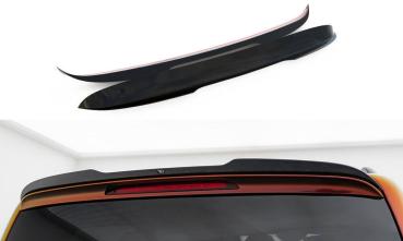 Maxton Design Spoiler CAP für Mercedes-Benz V-Klasse AMG-Line W447 Facelift schwarz Hochglanz