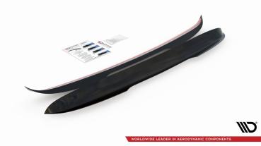 Maxton Design Spoiler CAP für Mercedes-Benz V-Klasse AMG-Line W447 Facelift schwarz Hochglanz