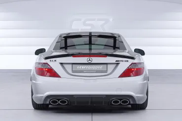 CSR Heckscheibenblende mit ABE für Mercedes-Benz SLK / SLC (R172) Roadster HSB124-L Lackierung erforderlich (unlackiert)