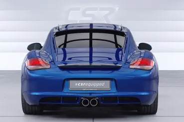 CSR Heckscheibenblende mit ABE für Porsche Cayman 987C HSB102-L Lackierung erforderlich (unlackiert)