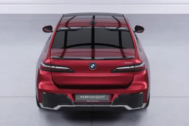 CSR Heckscheibenblend mit ABE für BMW 7er / i7 G70 Limousine HSB121-S schwarz matt strukturiert (keine Lackierung erforderlich)