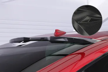 CSR Heckscheibenblend mit ABE für Infiniti Q60 Coupe HSB108-C Carbon Look glänzend (keine Lackierung erforderlich)
