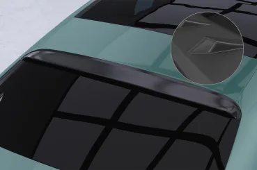 CSR Heckscheibenblend mit ABE für Mercedes Benz E-Klasse W214 Limousine HSB130-L schwarz matt (Lackierung erforderlich)