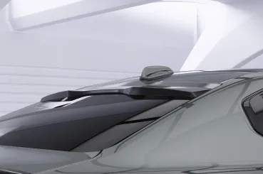 CSR Heckscheibenblend mit ABE für Polestar 2 HSB117-S schwarz matt strukturiert (keine Lackierung erforderlich)