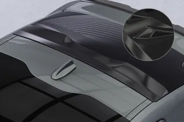 CSR Heckscheibenblend mit ABE für Polestar 2 HSB117-G Glossy schwarz Hochglanz (keine Lackierung erforderlich)