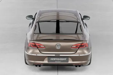 CSR Heckscheibenblend mit ABE für VW Passat CC / CC HSB084-M Carbon Look matt strukturiert (keine Lackierung erforderlich)