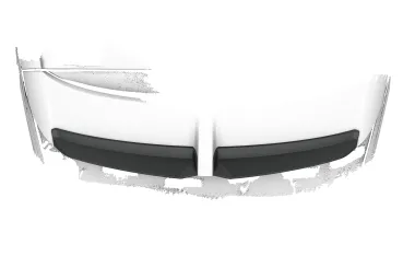 CSR Heckspoiler | Heckflügel für Cadillac Lyriq HF290-M Carbon Look matt strukturiert (keine Lackierung erforderlich)