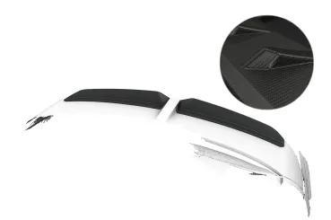 CSR Heckspoiler | Heckflügel für Cadillac Lyriq HF290-M Carbon Look matt strukturiert (keine Lackierung erforderlich)