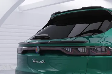 CSR Heckspoiler | Heckflügel mit ABE für Alfa Romeo Tonale HF194-M Carbon Look matt strukturiert (keine Lackierung erforderlich)