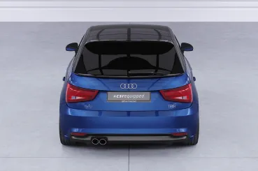 CSR Heckspoiler | Heckflügel mit ABE für Audi A1 8X Sportback HF790-G Glossy schwarz Hochglanz (keine Lackierung erforderlich)