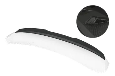 CSR Heckspoiler | Heckflügel mit ABE für Audi A3 8V Limousine HF302-M Carbon Look matt strukturiert (keine Lackierung erforderlich)