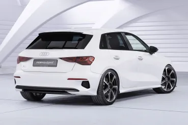 CSR Heckspoiler | Heckflügel mit ABE für Audi A3 (8Y) Sportback HF240-M Carbon Look matt strukturiert (keine Lackierung erforderlich)
