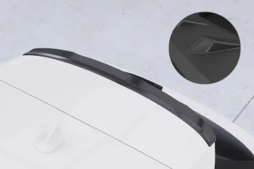 CSR Heckspoiler | Heckflügel mit ABE für Audi A3 (8Y) Sportback HF240-L schwarz matt (Lackierung erforderlich)