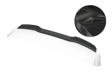 CSR Heckspoiler | Heckflügel mit ABE für Audi A3 / S3 8VA Sportback HF286-C Carbon Look Hochglanz (keine Lackierung erforderlich)