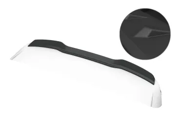 CSR Heckspoiler | Heckflügel mit ABE für Audi A3 / S3 8VA Sportback HF286-S Strukturiert schwarz matt (keine Lackierung erforderlich)