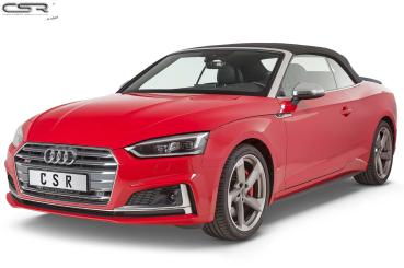 CSR Heckspoiler | Heckflügel mit ABE für Audi A5 F5 Cabrio HF628-S Strukturiert schwarz matt (keine Lackierung erforderlich)