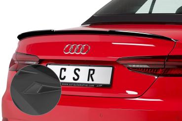 CSR Heckspoiler | Heckflügel mit ABE für Audi A5 F5 Cabrio HF628-L Lackierung erforderlich (unlackiert)
