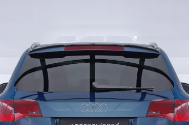 CSR Heckspoiler | Heckflügel mit ABE für Audi A6 C6 Typ 4F Avant HF697-G Glossy schwarz Hochglanz (keine Lackierung erforderlich)