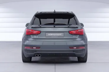 CSR Heckspoiler | Heckflügel mit ABE für Audi Q3 (8U) HF094-C Carbon Look Hochglanz (keine Lackierung erforderlich)