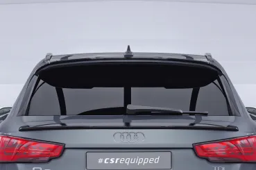 CSR Heckspoiler | Heckflügel mit ABE für Audi Q3 (8U) HF661-G Glossy schwarz Hochglanz (keine Lackierung erforderlich)