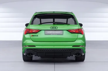 CSR Heckspoiler | Heckflügel mit ABE für Audi Q3 (Typ F3) Sportback HF126-C Carbon Look Hochglanz (keine Lackierung erforderlich)