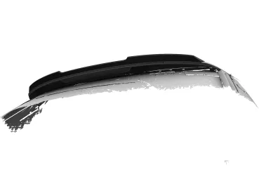 CSR Heckspoiler | Heckflügel mit ABE für Audi Q7 (4M) HF271-S Strukturiert schwarz matt (keine Lackierung erforderlich)