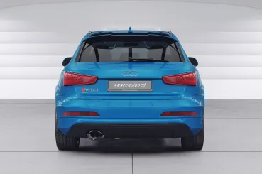 CSR Heckspoiler | Heckflügel mit ABE für Audi RSQ3 (8U) HF164-S Strukturiert schwarz matt (keine Lackierung erforderlich)